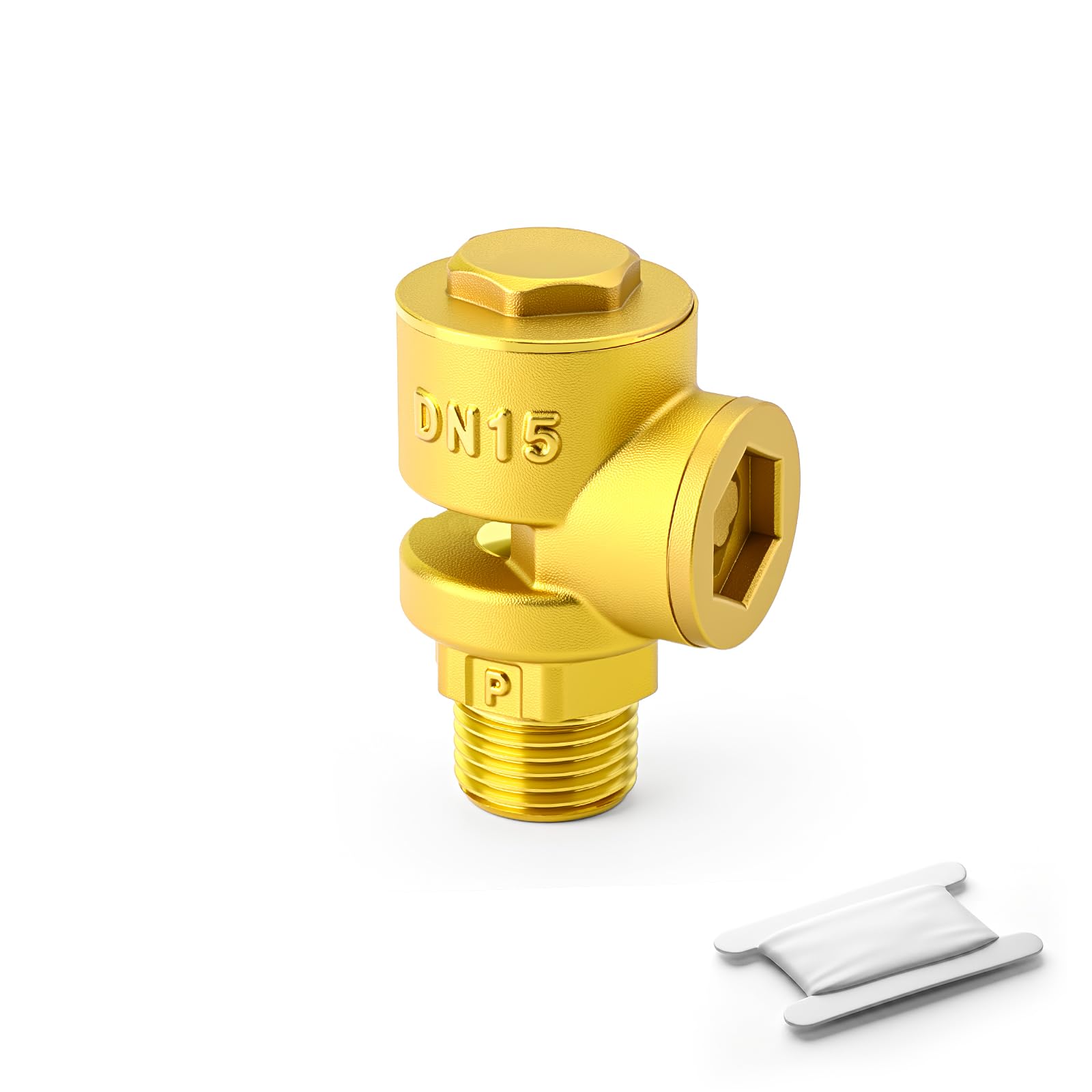 MEANLIN DN15 Brass Vacuum Breaker Valve,Male Thread,Anti-Backflow Preventer