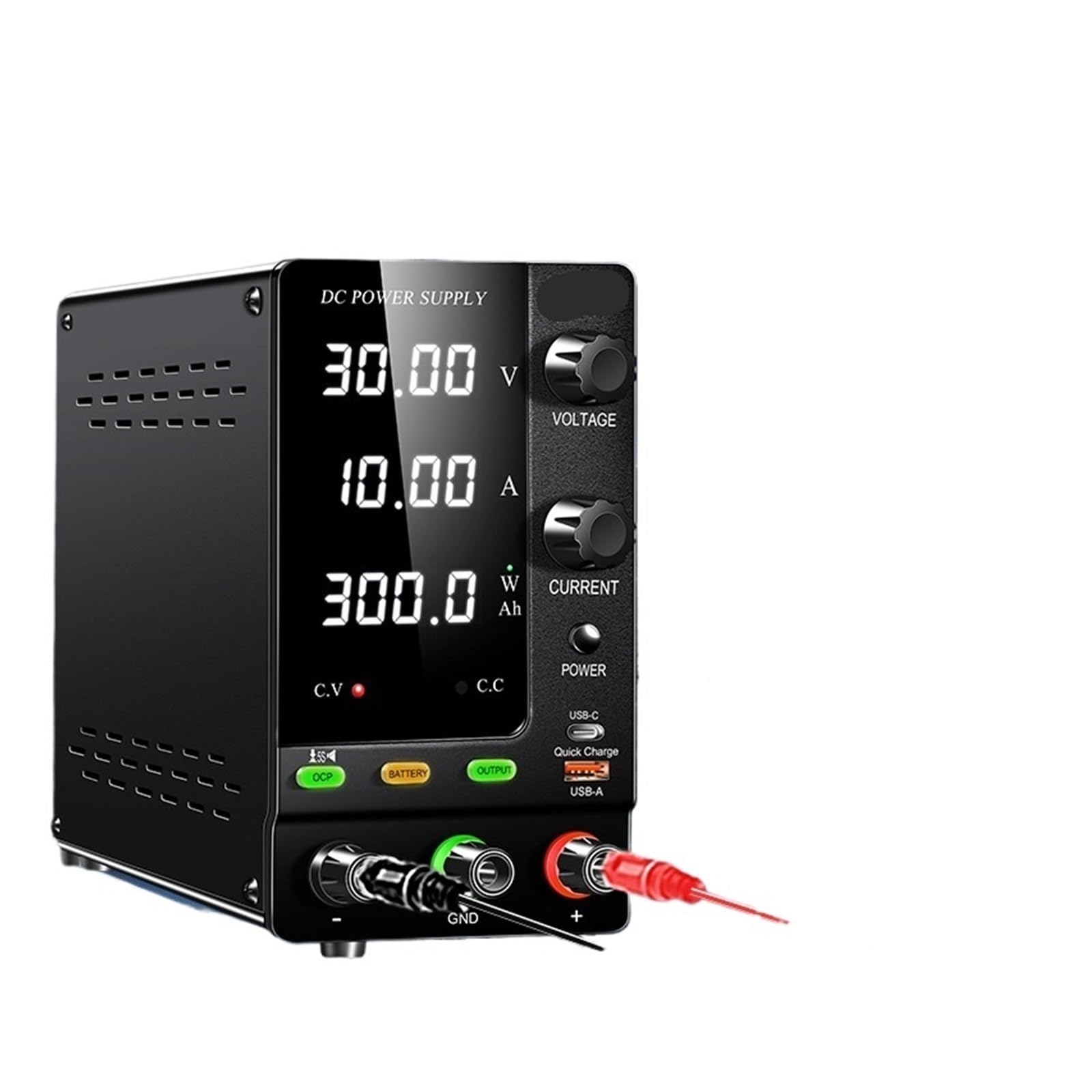 24V 30V 10A OCP OVP regulowana ładowarka akumulatorów zasilania DC Opcjonalnie(Sps-c3010 30v10a,AC 220V)