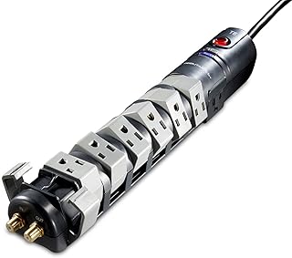 Tributaries - T8 - 8 Outlet - Swivel Power Strip by Tributaries