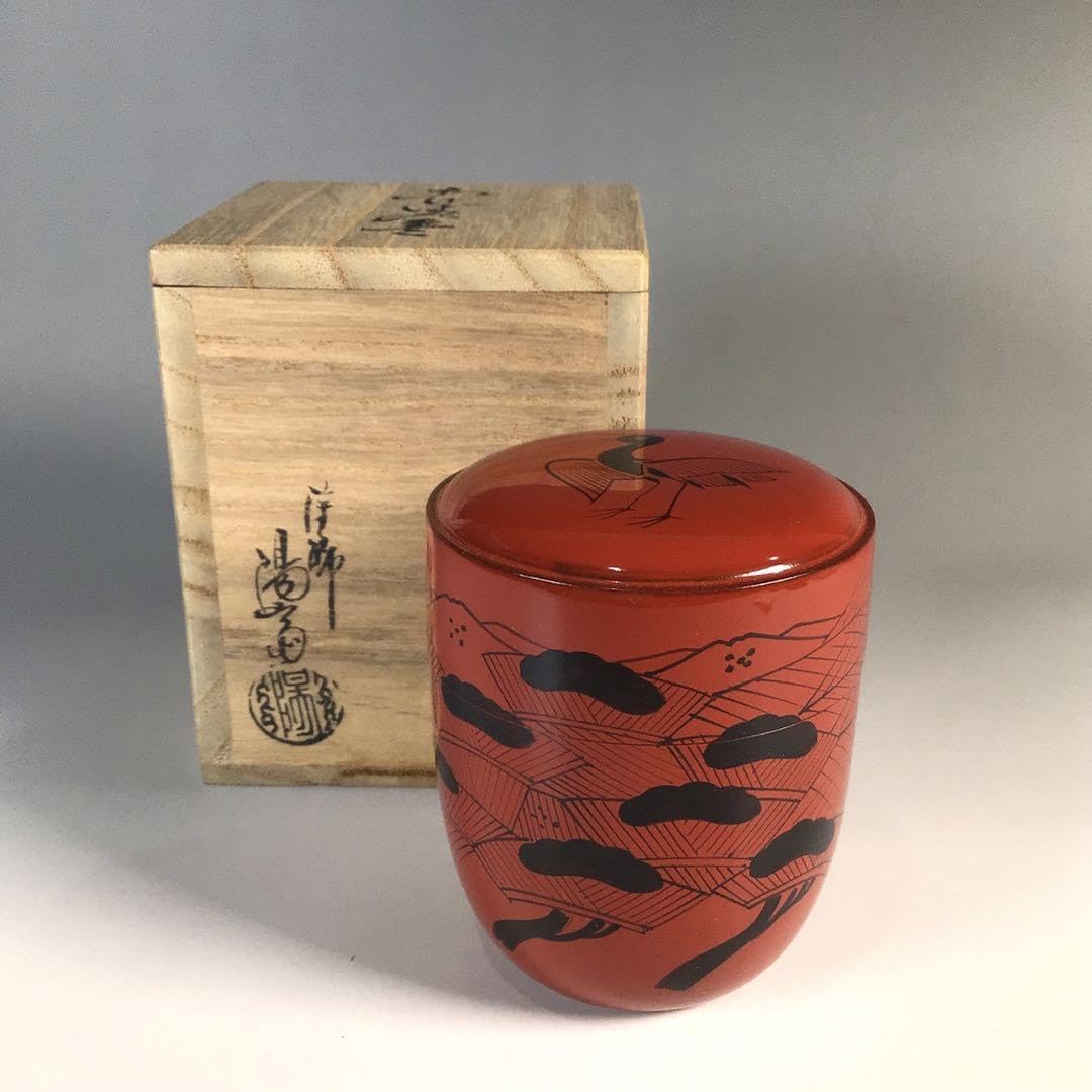 Amazon.co.jp: M243 棗 『塗師 岡本陽斎作』『あけぼの棗』『曙棗 