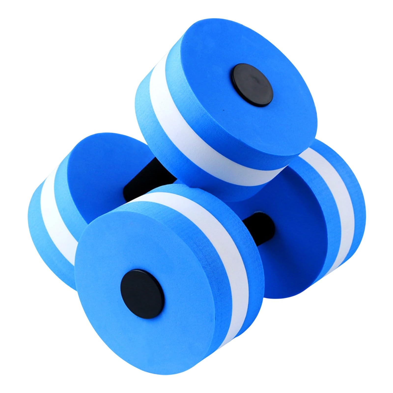 QIAOLIDA 2Pcs Highly Density EVA Foam Dumbbell Exercise Dumbells Fitness Barbells Water Fitness Exercises Equipment
