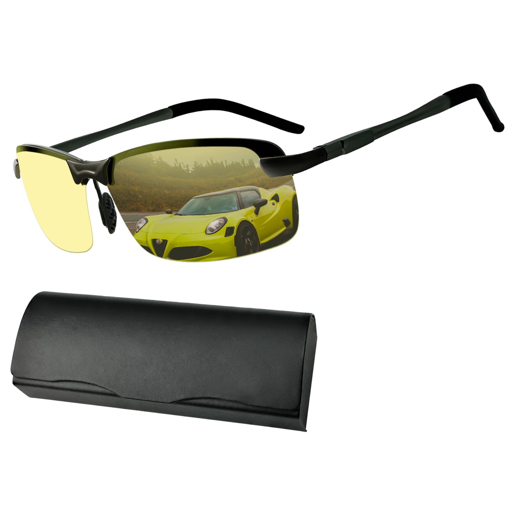 K.LAVER Polarized Photochromic Sunglasses for Men Driving Cycling