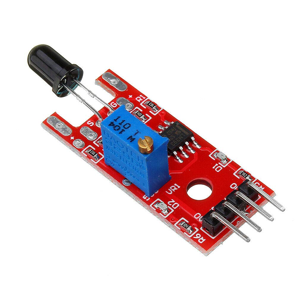 Electronic Components 5pcs KY-026 Flame Sensor Module IR Sensor Detector for Temperature Detecting for