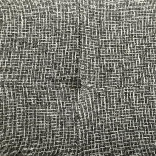 LOPOO 2-Piece L Shape Sectional Sofa with Chaise, Modern Linen Modular Couch for Living Room, 97\", Light Grey - Thumbnail 7