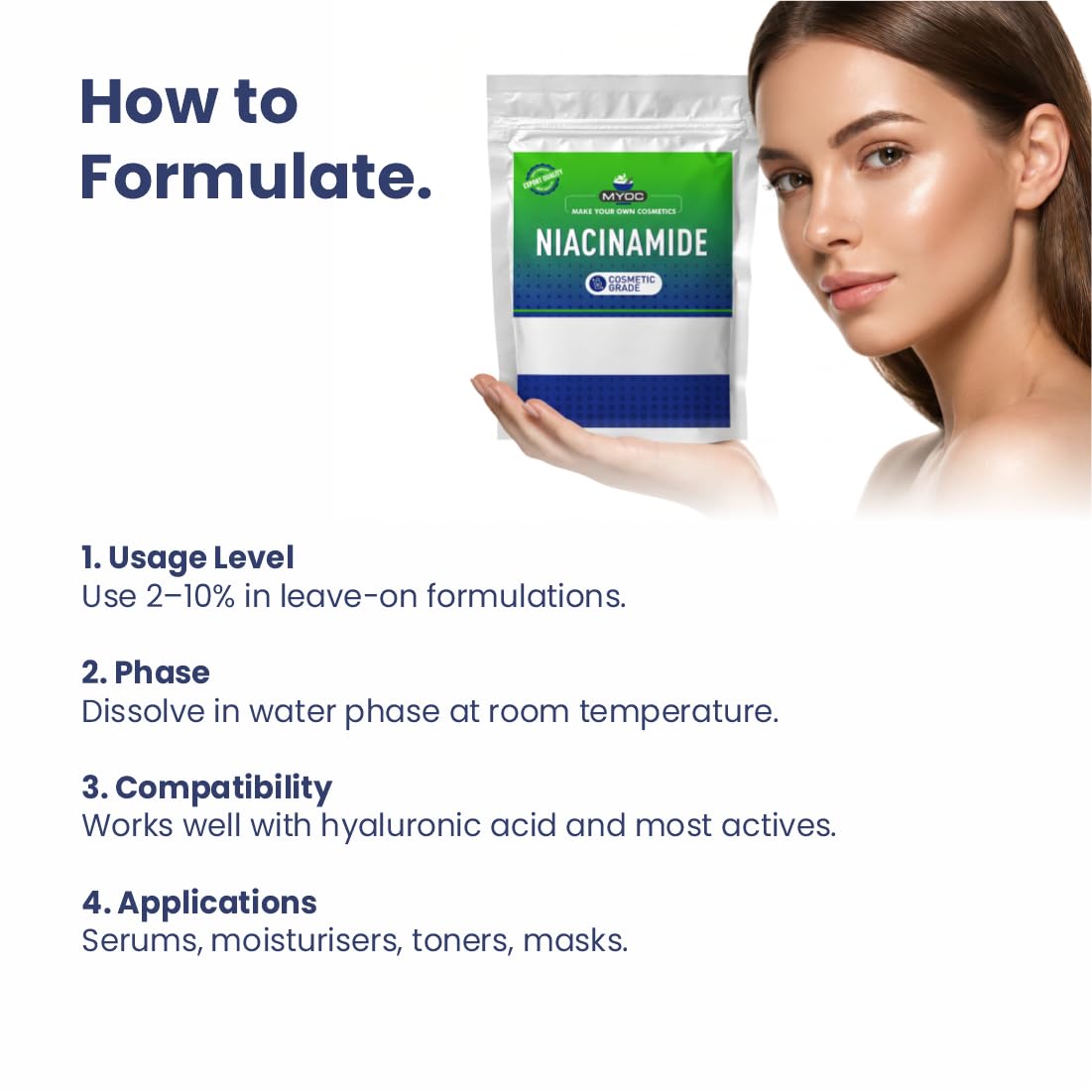 Niacinamide Powder (3.9 oz / 113 g) - Cosmetic Grade For DIY Serums Toners Creams & Skin Care Formulations — Amazon image 7