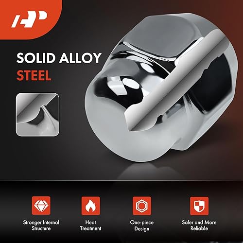 Miniatura 4 de A-Premium 4 tuercas de rueda M12-1.5 compatibles con Infiniti G20 I30 M35 Q45 QX4 Nissan Altima 350Z Frontier Maxima Murano Pathfinder Rogue Sentra