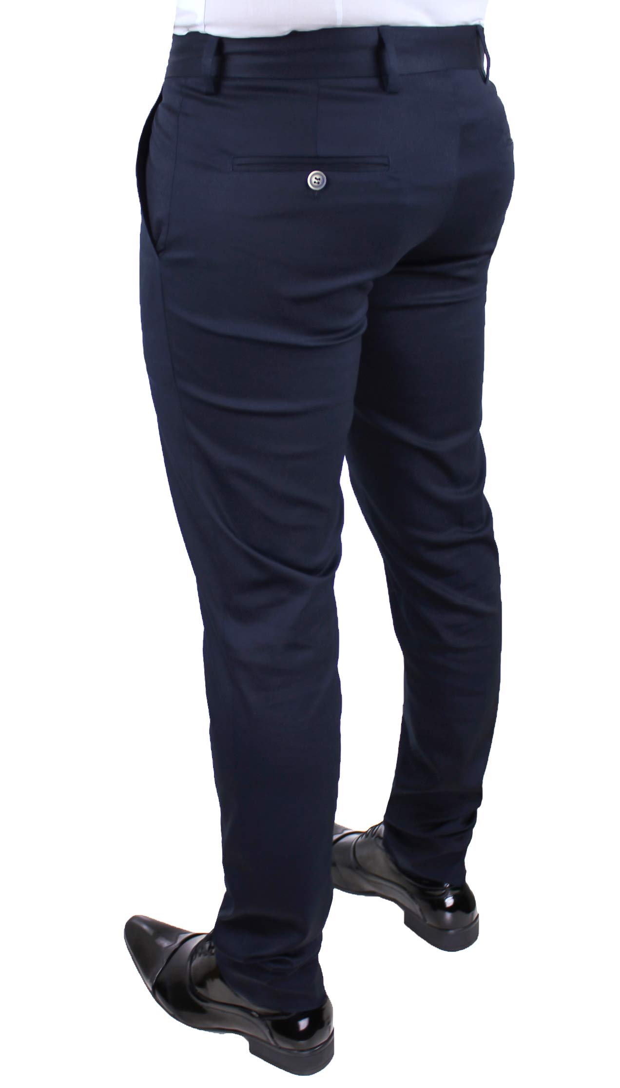 Pantaloni Uomo sartoriali Slim Fit Eleganti Primavera Estate
