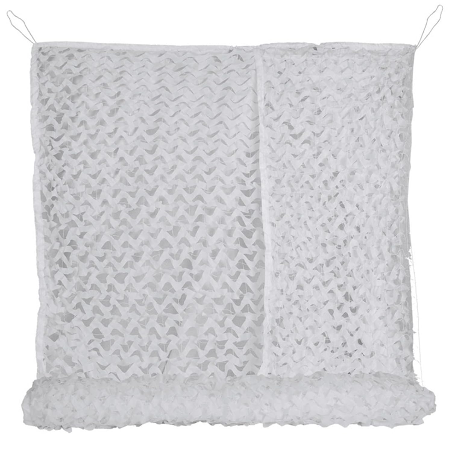 Tarnnetz Camouflage Netz,2x3mTarnnetz Sonnenschutz zweigeschossig,Mit Gitterstruktur,Für Strapazierfähig,Waldlandschaft,Für Dekoration,Sonnenschutz,Jagd,Jalousien,Tarnung,Camping(Schneeweiß)