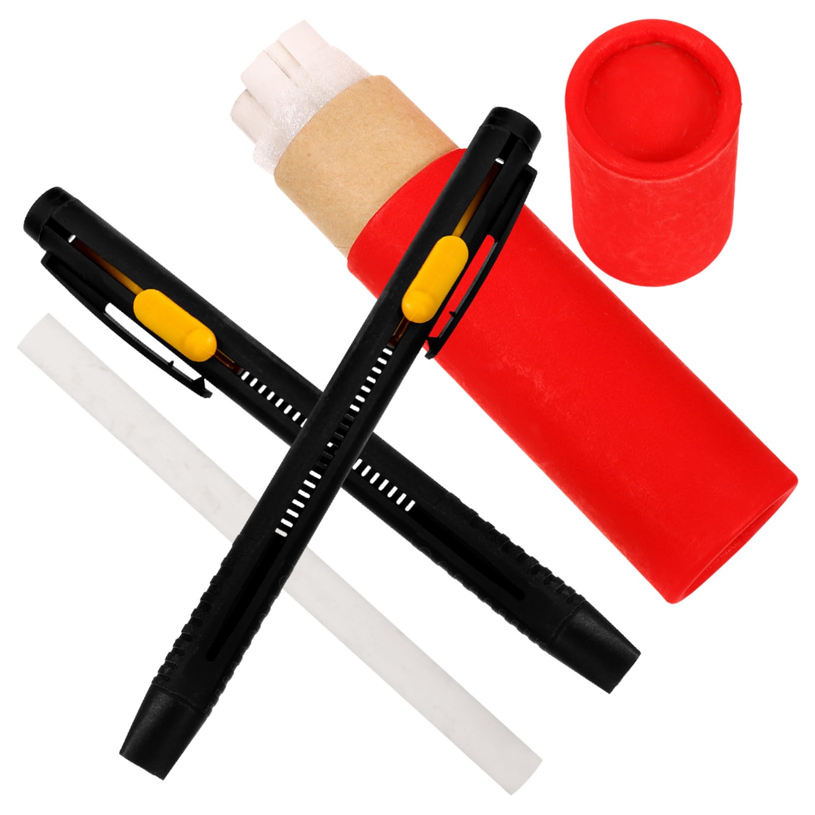 NUOBESTY 8 Sätze Unsichtbarer Zeichenstift Lederkreide-nähzubehör Kreidemarker Aus Leder Diy Kleidung Lederkreide Nähen Von Kreidezubehör Markierungskreidestift Stoffmarker Plastik