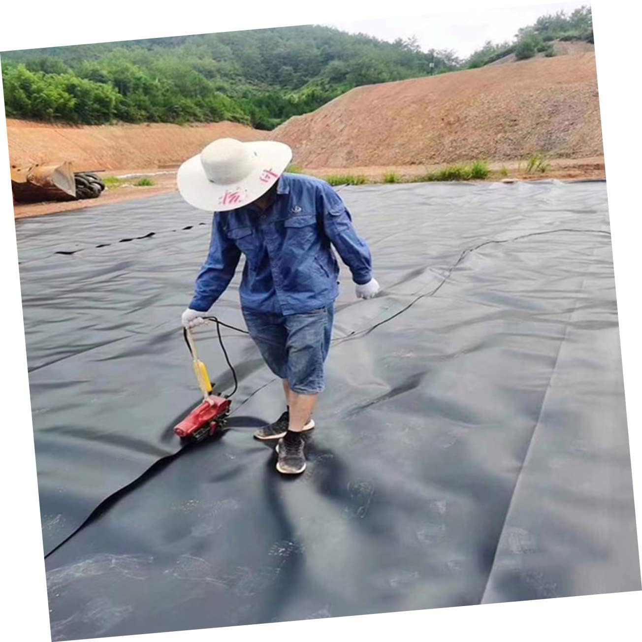 Liner Water Garden Accessories Hdpe Film for Fish Ponds and Water Features Flexible and Easy to Repair