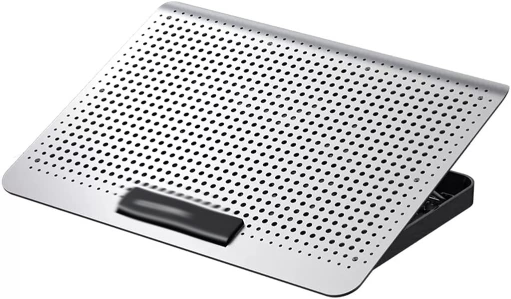 Laptop Cooler Silent Fan Cooling Pad Adjustable Rechargeable for