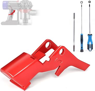 Upgraded V7 V8 Metal Trigger Switch Compatible with Dyson V7 V8 Vacuum Cleaner Repair Accessories, Power Switch Button Repair Accessories with Repair Tools Kit
