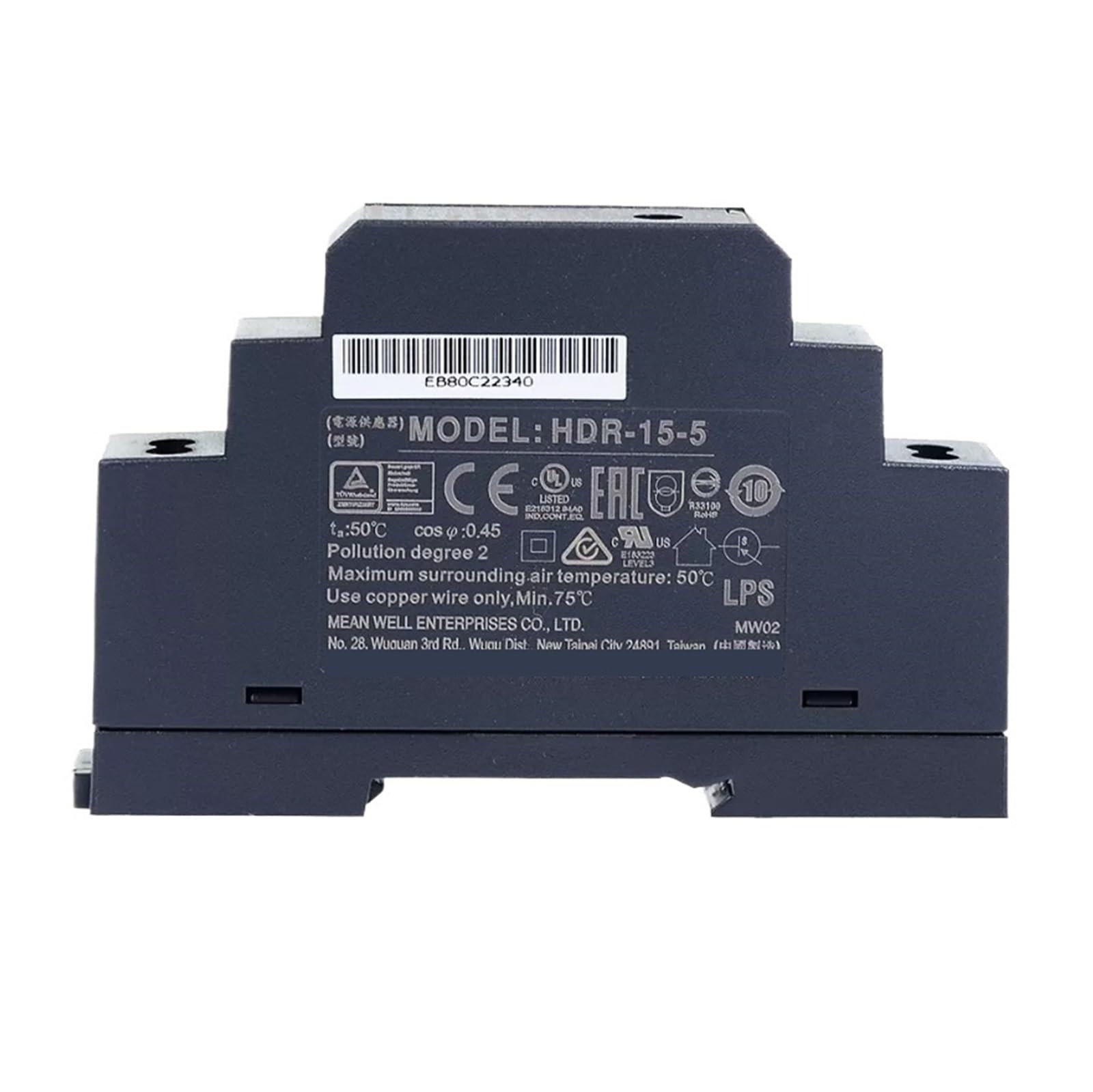 SWEWDSQG HDR-15 HDR-15-48 48V 0.32A 15W power supply