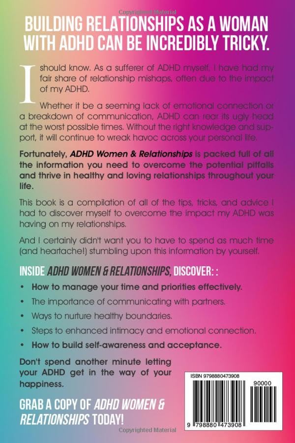 ADHD Women & Relationships: Empower Your Growth, Master Relationships, Nurture Emotional Bonds and Executive Functioning Skills as a Woman Thriving With ADHD - Image 2