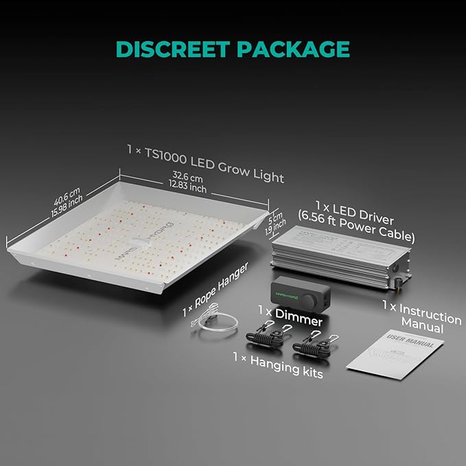 Lámpara de Cultivo LED MARS HYDRO TS1000 150W para Plantas de Interior miniatura 2