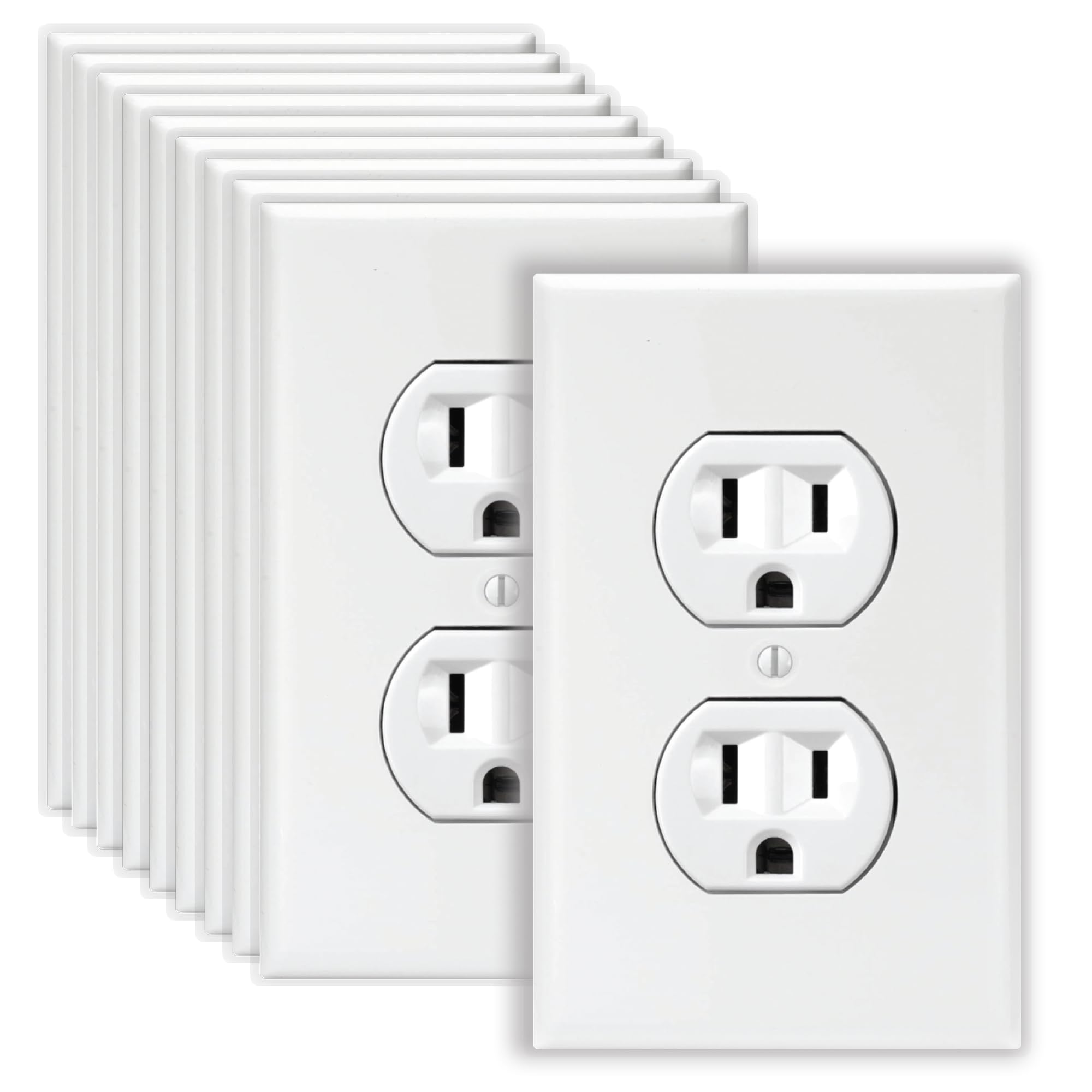 GRITKULTURE Pretend Electrical Outlet Decal Sticke