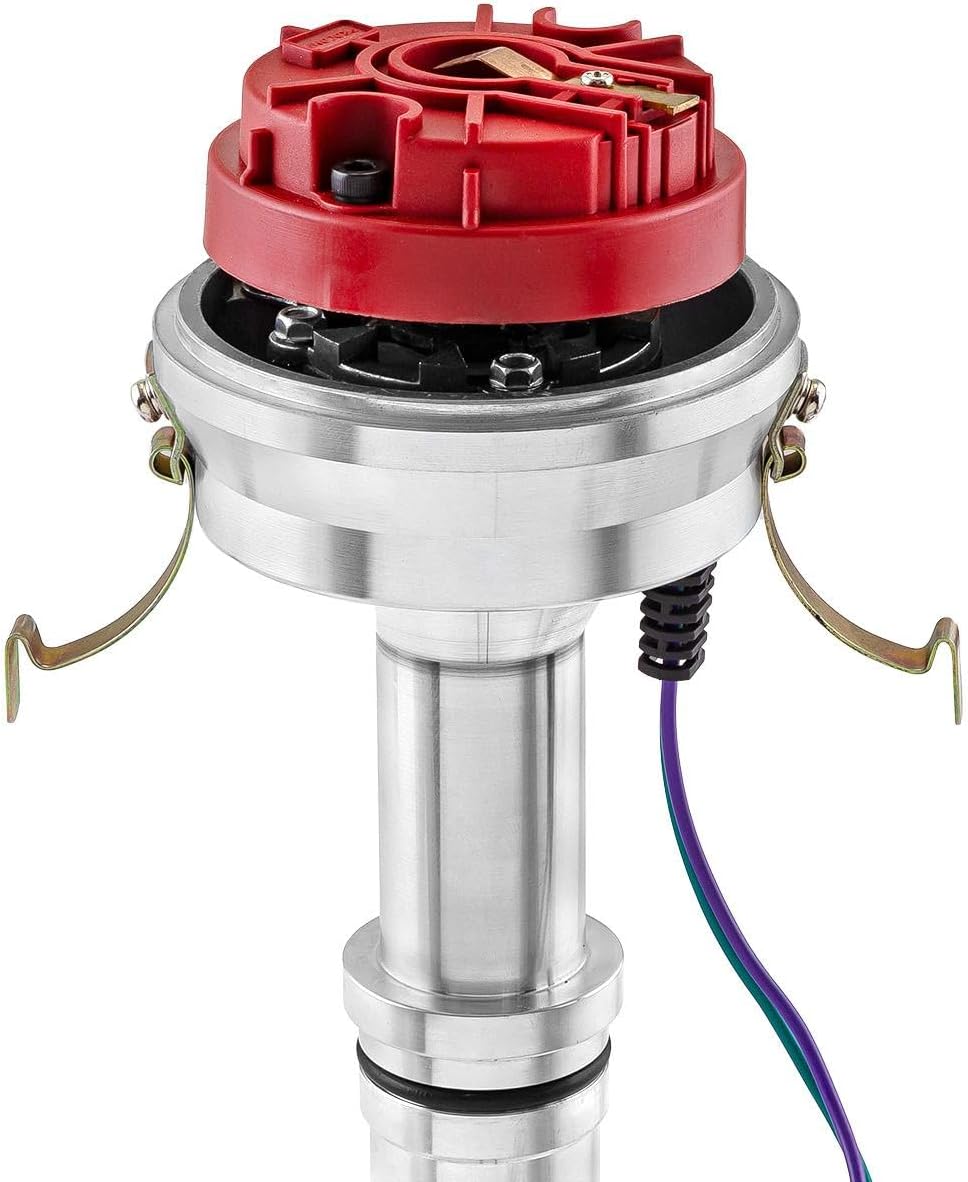 Speedmaster PCE376.1107.05 Compatible with Ford 351C Cleveland Early 460 8000 Series Pro Billet Distributor [Blue Cap 8400]
