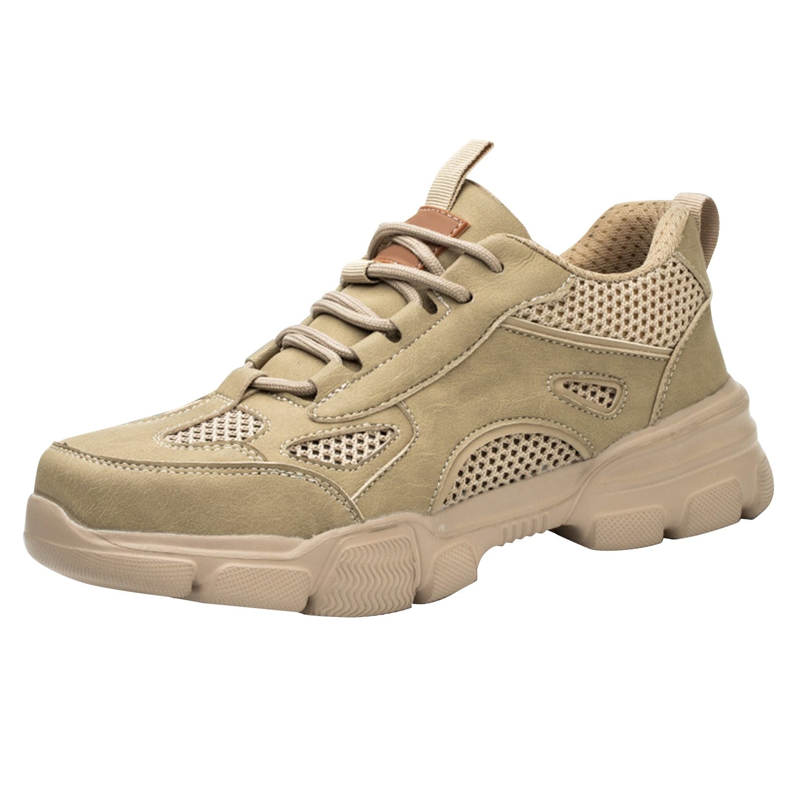 Zapatillas Hombre Suela Gruesa Zapatillas Con Cordones Zapatos