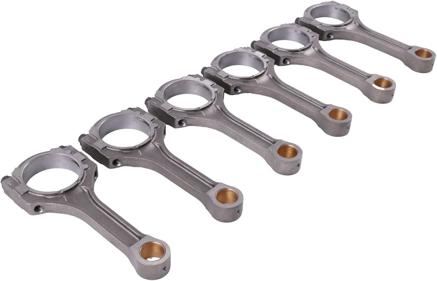 6PCS Engine Connecting Rod 23510-3L100 23510-3CFA0 23510-3CFA1 compatible with Kia Engine 3.3L V6 3.5L V6