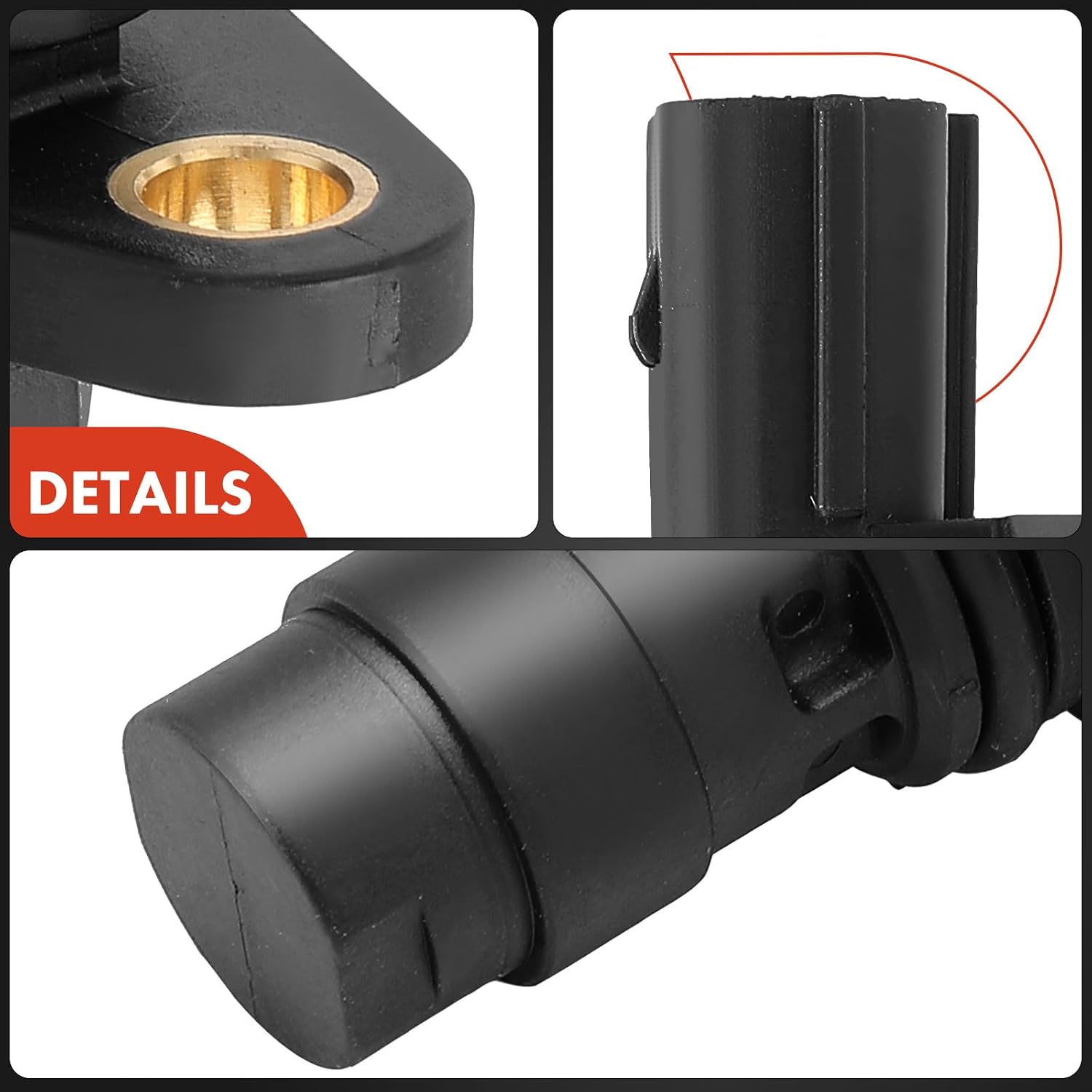 A-Premium Engine Camshaft Position Sensor Compatible with Volvo XC90 2003-2010, S60 2002-2009, XC70 2003-2007, S80 2002-2010, C70 2002-2004, DOHC, Replace# 307133700