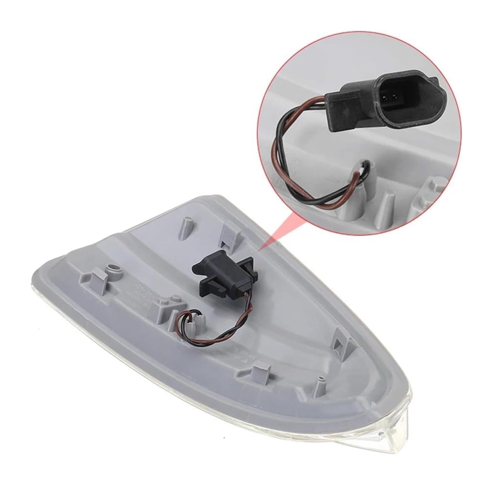 Indicador Intermitente Lateral Para Benz C250 Sedan C300 C350 C63 C63 Para AMG Sedan Luz Señal Giro Espejo Retrovisor Lateral Delantero Izquierdo Y Derecho Automóvil(Left)