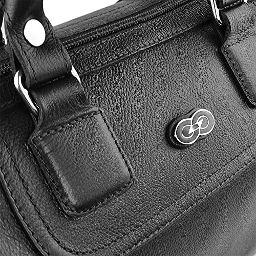 Bolsa Feminina AZALEIA em Couro (Preto)