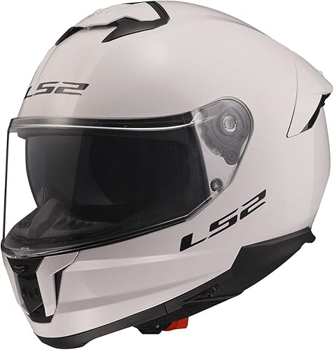 LS2 Helmets Stream II - Casco integral para motocicleta con protector solar