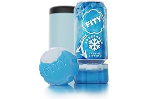 Freeze (2 Pack) - A Multi-Use Freezable Ice Pack 12oz Can Adapter...
