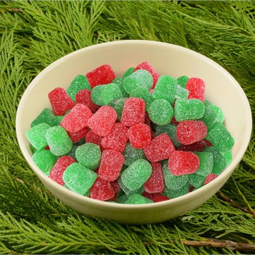 Gomitas de Especias Navideñas 1 Libra Dulce Rojo y Verde miniatura 7