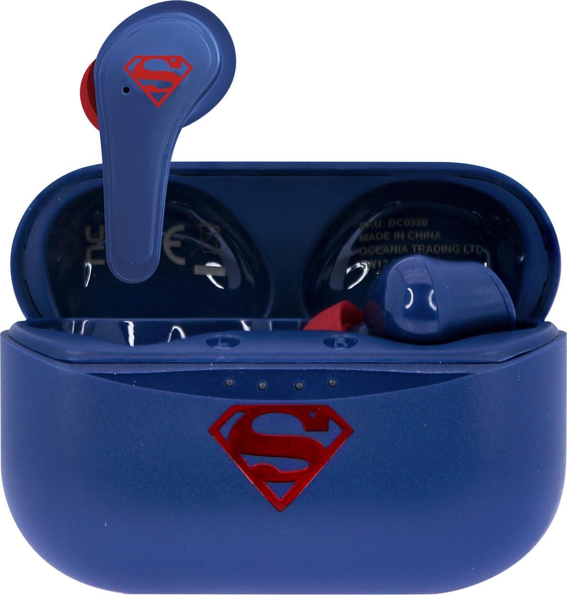 OTL Technologies Wireless Bluetooth V5.0 Headphones Superman with Charging Case