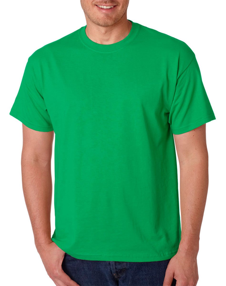 Gildan Mens Short Sleeve Soft-Style T-Shirt (3XL) (Irish Green)