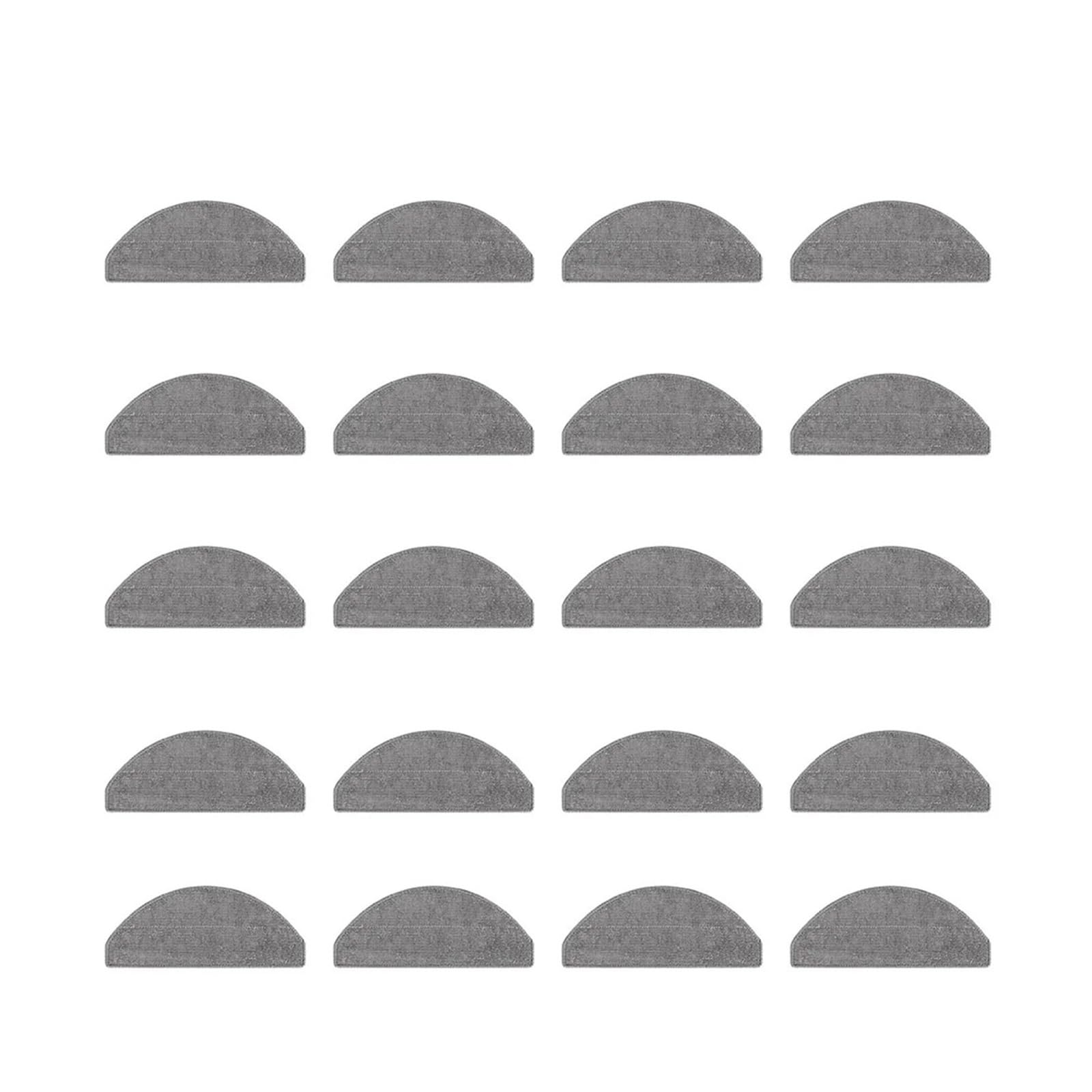 VIXWDRUTY Mop Cloth，Compatible For Roborock，Q7 M5 Q7 M5+ Q7 TF Q7 TF+ Q7 L5 Q7 L5+ Q7T+ Q7B Robot Vacuum Cleaner Parts Accessories(20pcs)