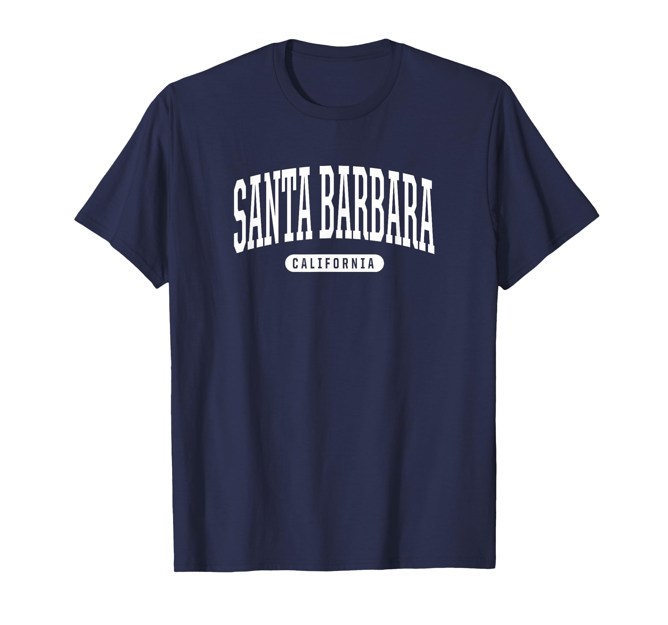 Santa Barbara California T-Shirt Vacation College Style CA U T-Shirt
