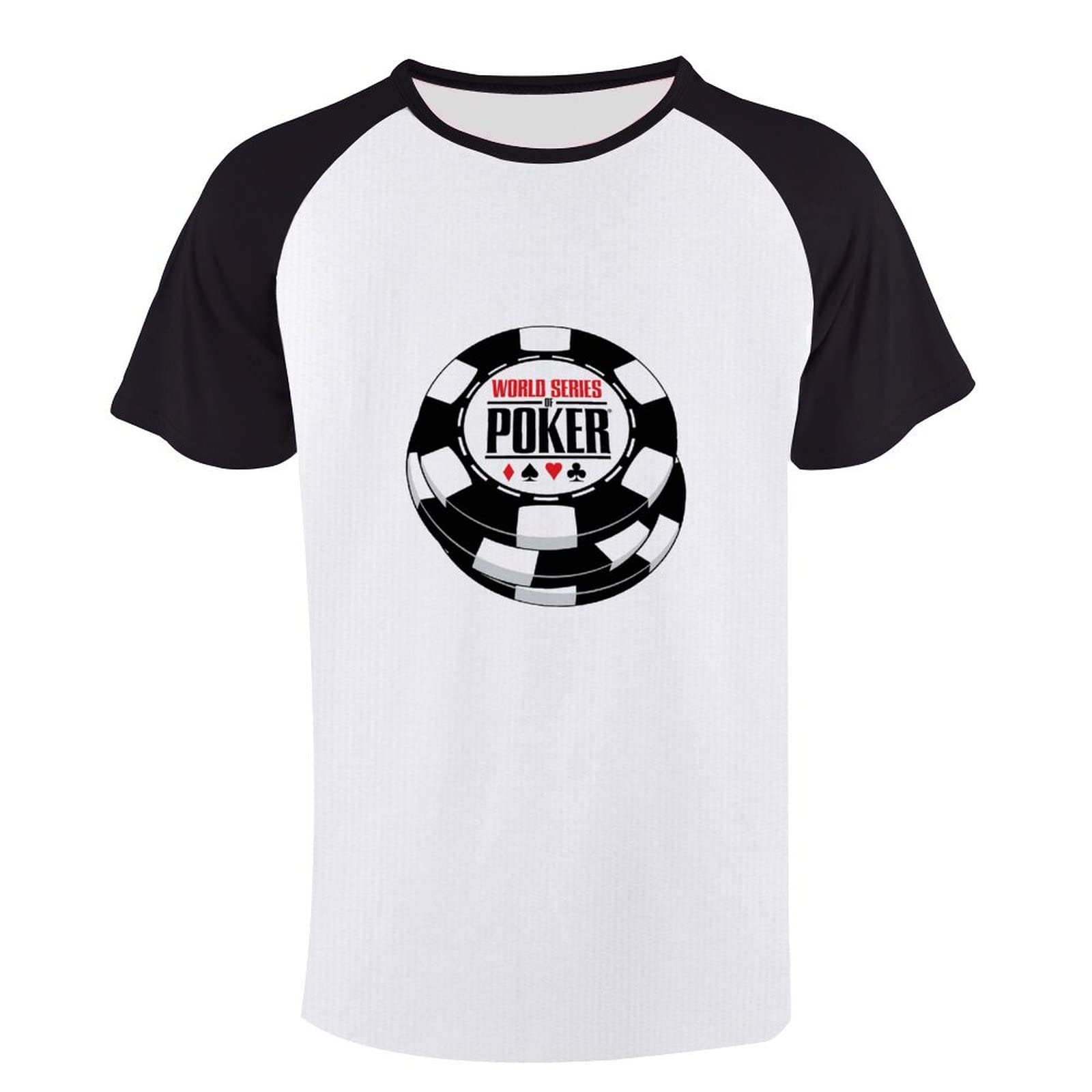 Amazon.com: WSOP Poker Men's Short Sleeve T-Shirt Baseball Graphic