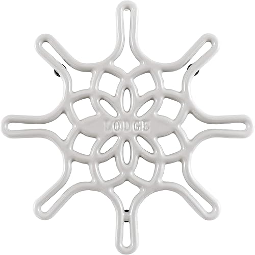 Miniatura 4 de Lodge Manufacturing EC8RT43 - Salvamanteles de gallo rojo de 8 pulgadas