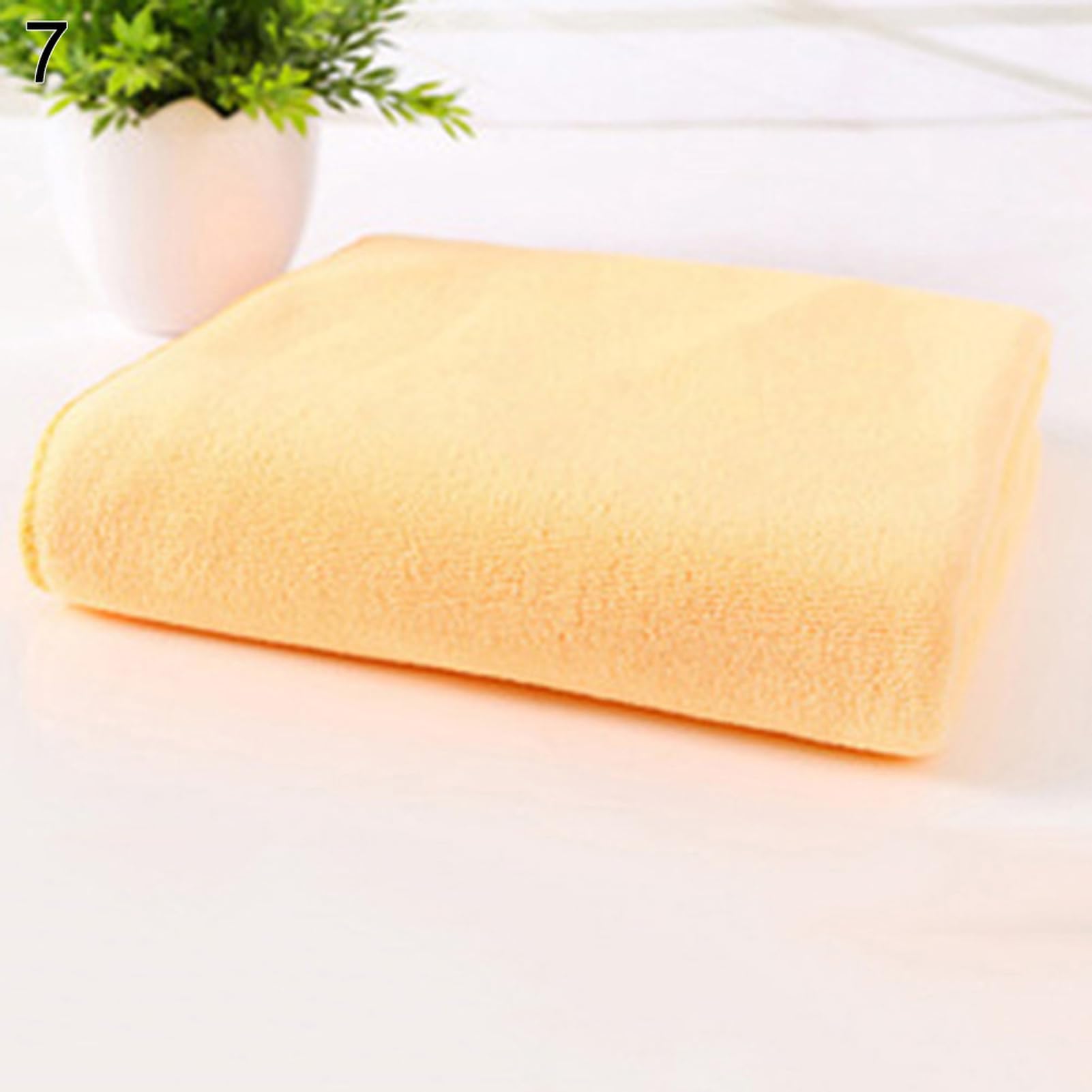 ulafbwur Towels Microfibre Travel Gym Camping Sport Fast Drying Absorbent Cleaning Towel 35x75cm