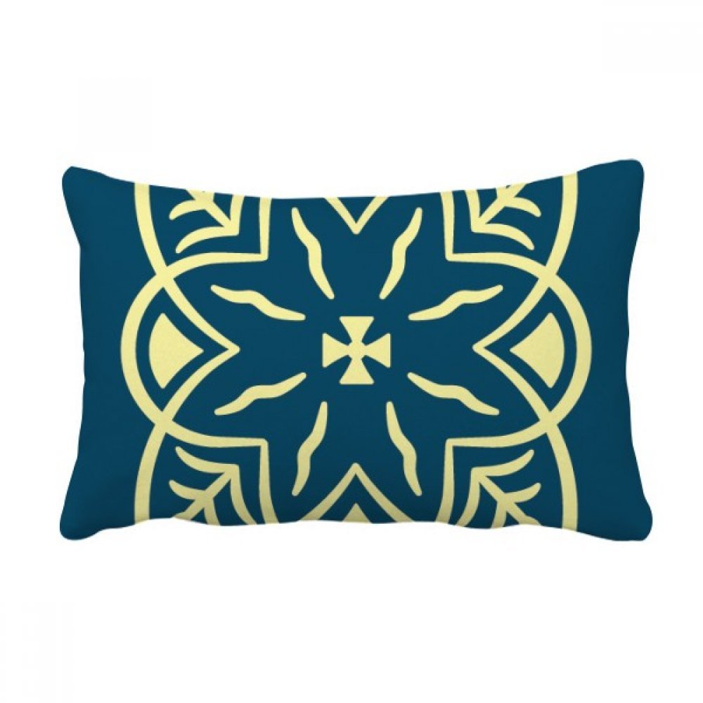 Coussin Talavera bleu coloré, idée cadeau déco pour salon