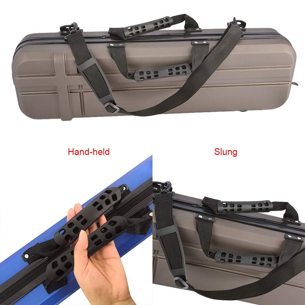 SHARROW Tiro con Arco Bolsa de Arco Recurvo, Estuche para Arco recurvo Estuche rígido de plástico ABS, Bolsa de Portátil Accesorio de Caza para Transporte