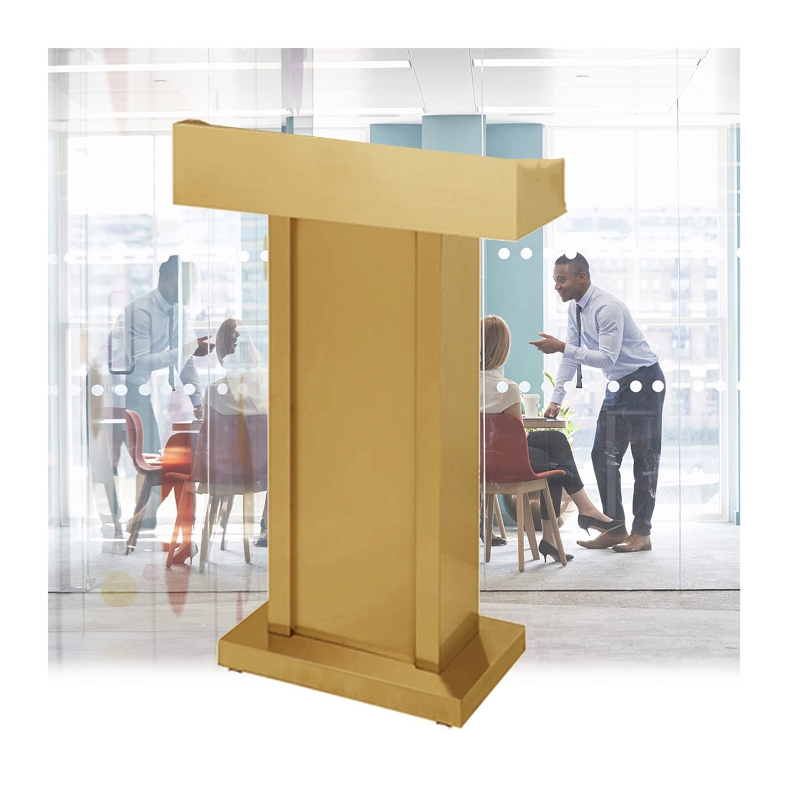 Buy LXBAMKEA Podium Stand, Professional Lectern with Elevated Reading