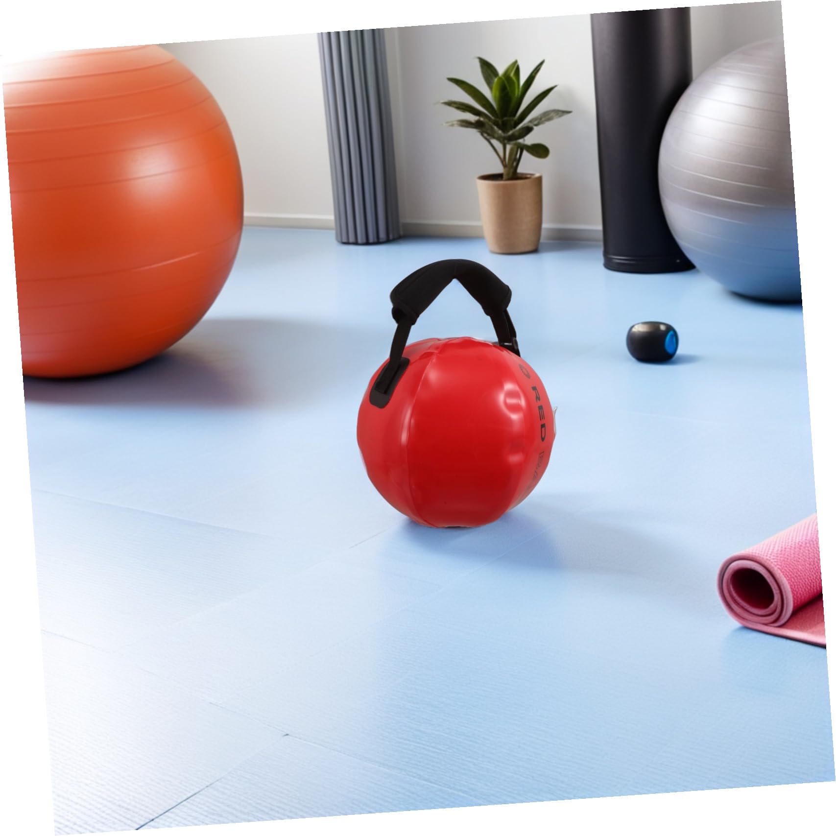 Worek Treningowy z Piaskiem Wodnym Obciążony Kettlebell Do Ćwiczeń Siłowych Przenośny Sprzęt Fitness Do Treningu Siłowego i Rehabilitacji Zewnątrz i Domu