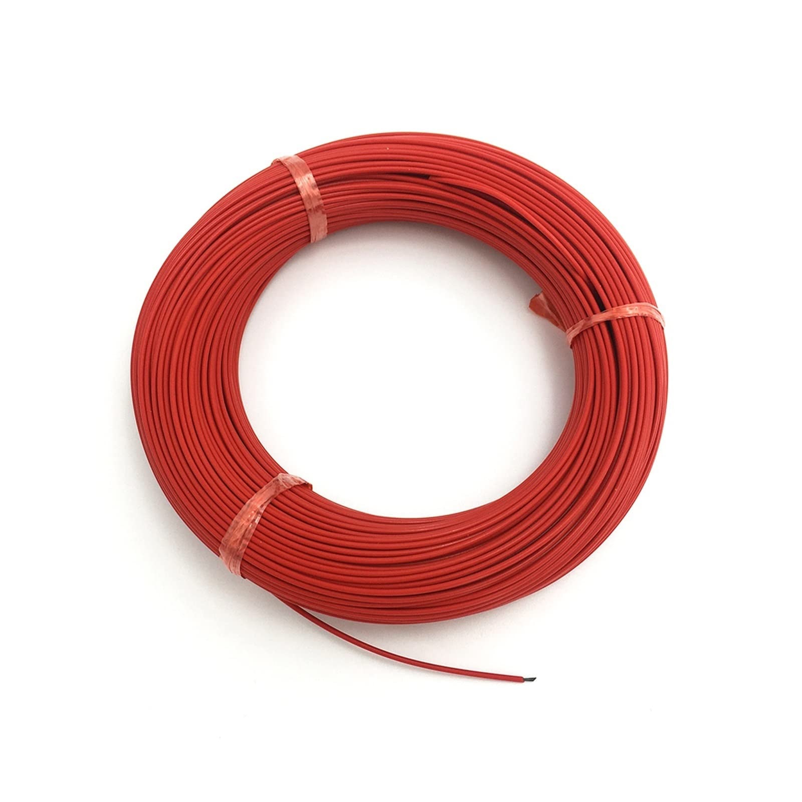 100m podczerwieni 1K 2K 3K 6K 9K 12K 18K 24K fluoroplastyczny ciepły kabel ogrzewanie podłogowe DIY elektryczny kabel grzewczy Joyous (rozmiar: 100m, kolor: 12K 33 Ohm)