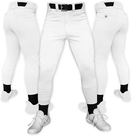 Original Youth Baseball Pants, Pro Fit, Reinforced Knees, Anti-Slip Waistband, Game-Ready, XX-Small