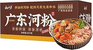 广东河粉 自然乾燥 強い食感 米の香り 干河粉 沙河粉 米粉干宽粉速食 干米粉 方便面 河粉 中華食材 代餐夜宵酸ヶ湯辛麺 中華料理 速食泡面 中華食品(1.5kg*1箱)