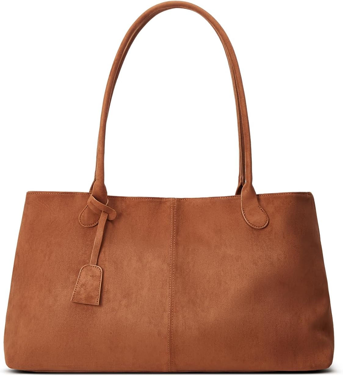 Suede Shoulder Bag Women Retro Purse Large Capacity Hobo Tote Handbag Satchel Bags - Image 3