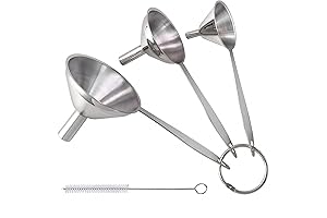 3-in-1 Micro Funnels for Efficient and Hassle-Free Liquid Transfer