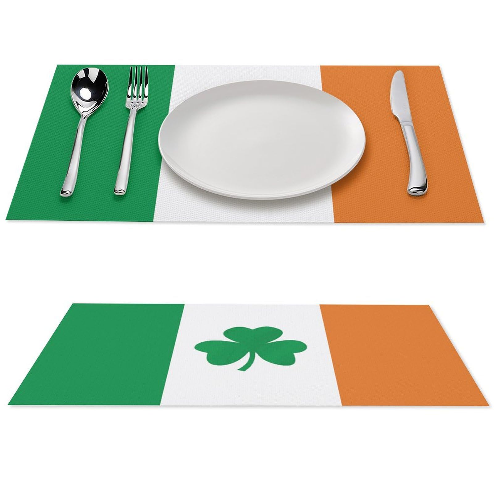 Sets de table en PVC pour repas en extérieur et fêtes de fin d'année