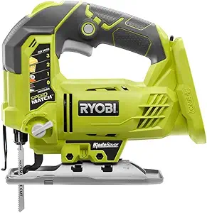 Ryobi P5231 18-Volt ONE+ Cordless Orbital T-Shaped 3,000 SPM Jig Saw with Adjustable Base (Tool-Only) (Non-Retail Packaging)