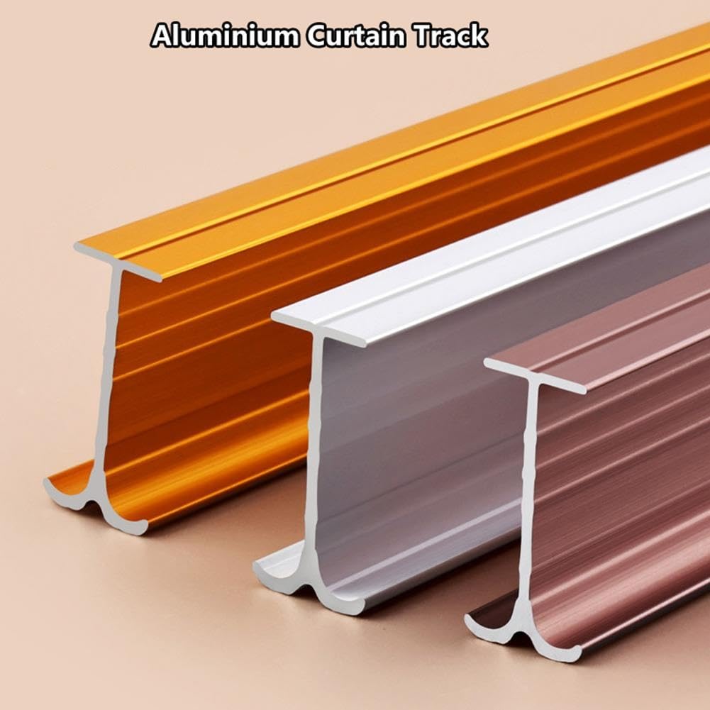 Flexible Biegbare Vorhangschiene aus Aluminium, Decken- Oder Wandmontage