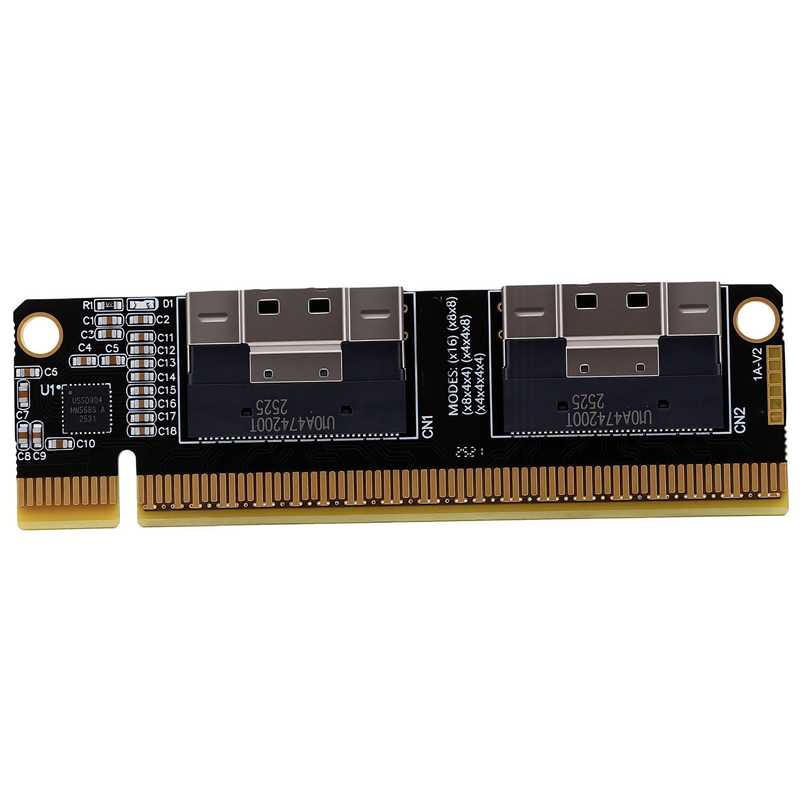 Domary Karta Adaptera PCIE Gen4 X16 na SlimSAS X8, Pełna przepustowość
