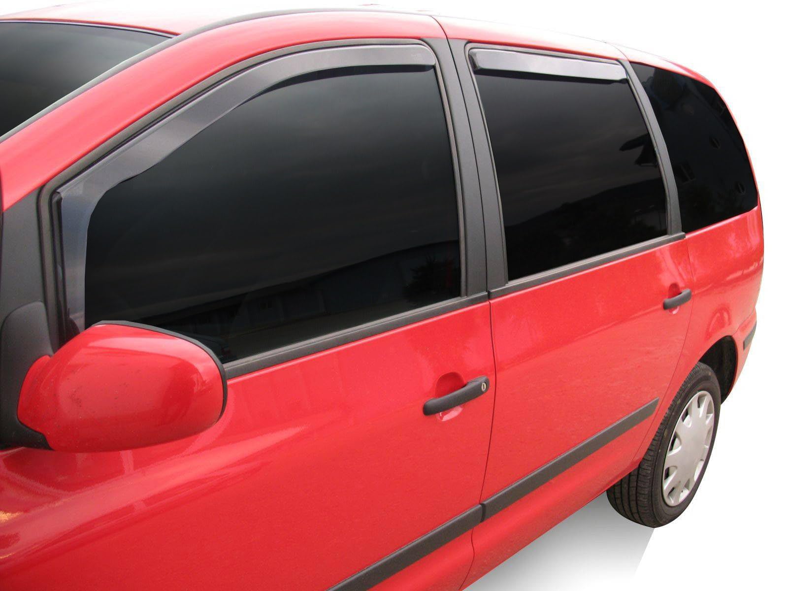 J&J AUTOMOTIVE Derivabrisas para VW Seat Alhambra 1996-2010 4 piezas
